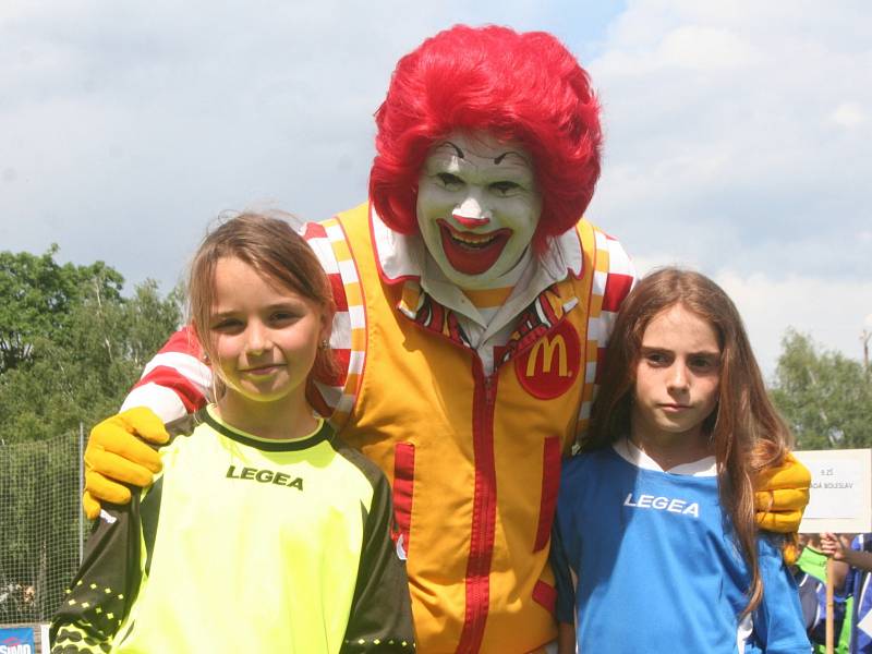 Krajské finále McDonald 's cupu v Neratovicích.