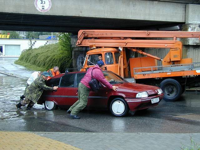 Fotogalerie z povodní 2002.