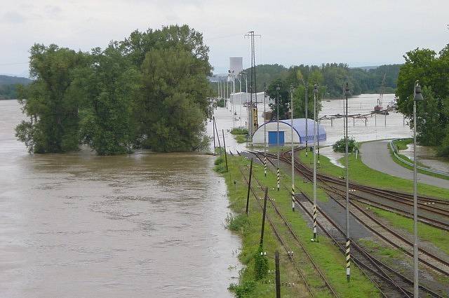 Fotogalerie z povodní 2002.