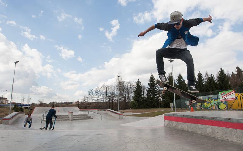 Skatepark. Ilustrační foto.