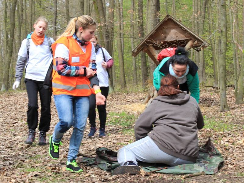 Soutěž v první pomoci Lhotka 2016.