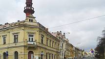 Současná podoba domu na rohu Macharovy a Pražské.