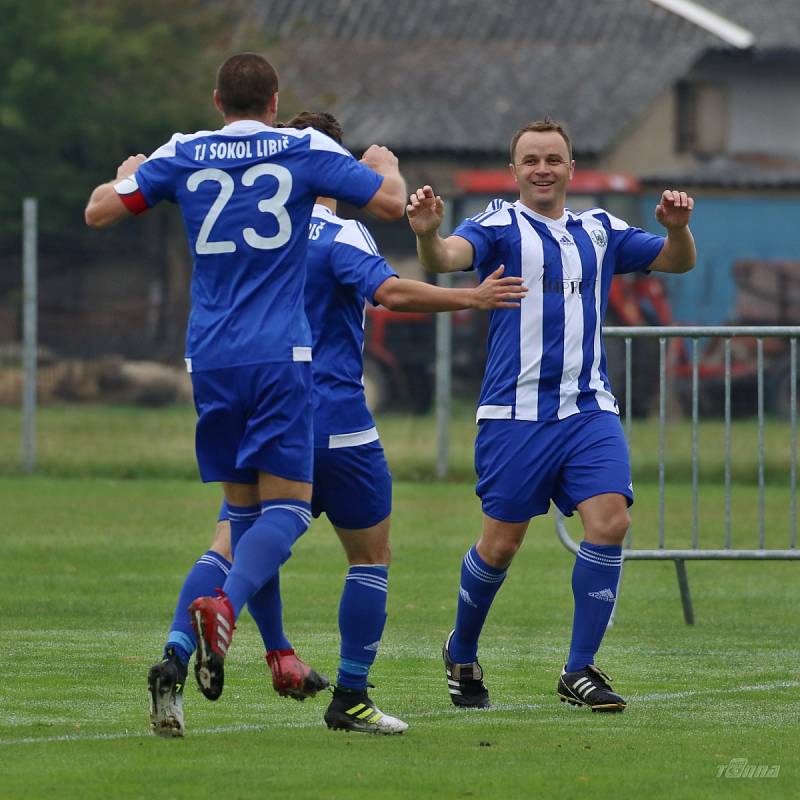 Libiš smetla Poříčany! Šenkeřík se postaral o hattrick