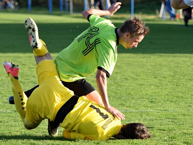 Fotbalisté Dynama Nelahozeves prohráli v Sedlci-Prčicích 0:3.