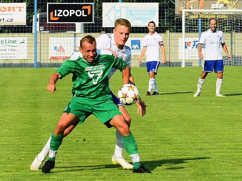Vilémov - Libiš (2:1); 1. kolo divize B; sobota 8. srpna 2015