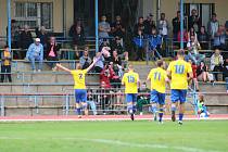 Divize B, 8. kolo: FK Neratovice-Byškovice - FK Hvězda Cheb (2:0), 23. 9. 2023