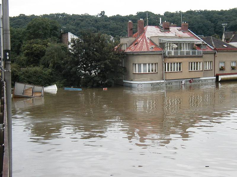 Povodeň v roce 2002 na Mělnicku – Kralupy nad Vltavou