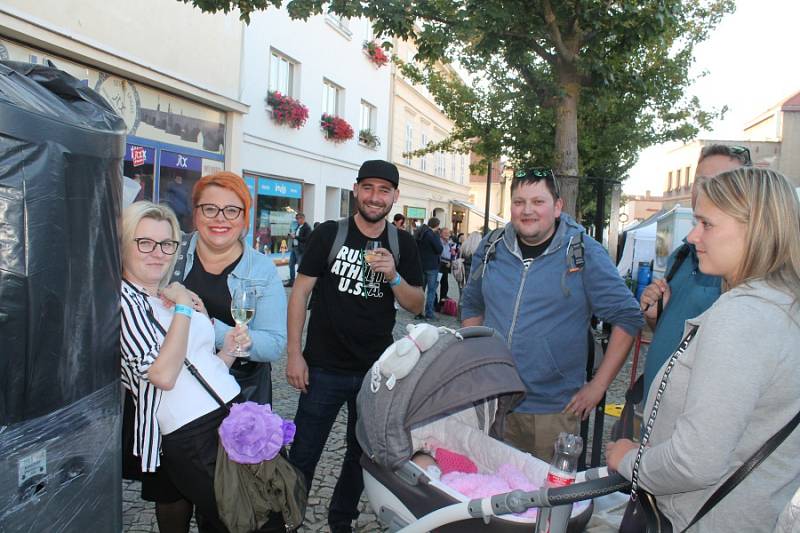 Také v sobotu probíhala na Mělnickém vinobraní pestrá paleta zábavy všeho druhu.