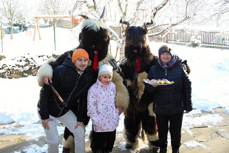 Mikulášská obchůzka v Horní Lidči