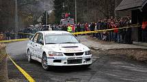 Druhá etapa Bonver Valašské rally 2011 ve Valašském Meziříčí.