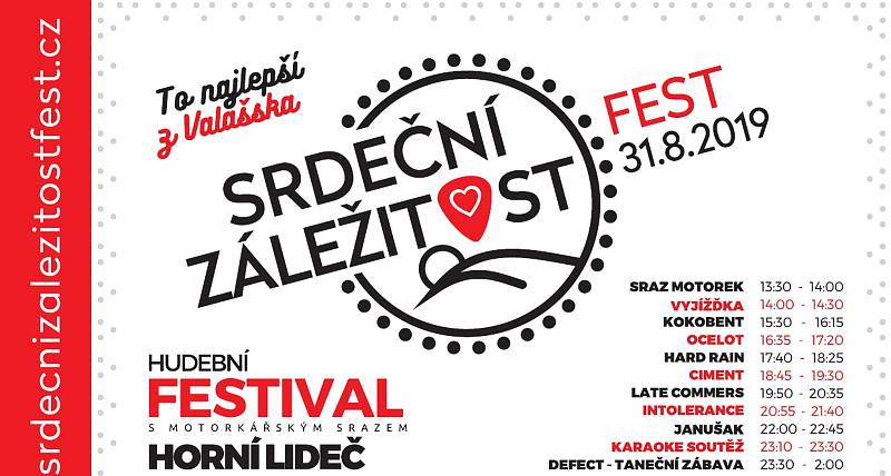 Hudební festival s motorkářským srazem zakončí 31.8. 2019 prázdniny v Horní Lidči.