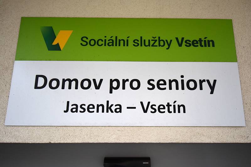 Domov pro seniory Jasenka v dubnu 2021 během pandemie covidu.