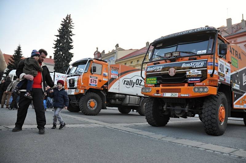 Na náměstí ve Valašském Meziříčí se v sobotu 8. března 2014 uskutečnil program nazvaný Dakarské odpoledne. 