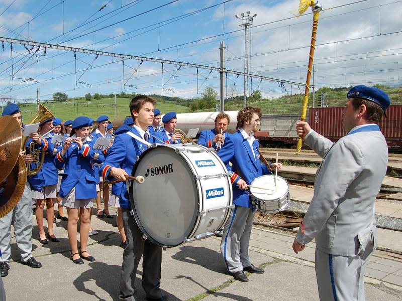 Trať mezi Lidčí a Púchovem slaví sedmdesátiny