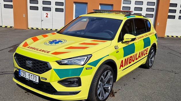 Do základny zdravotnických záchranářů v Rožnově pod Radhoštěm míří nové vozidlo RV.