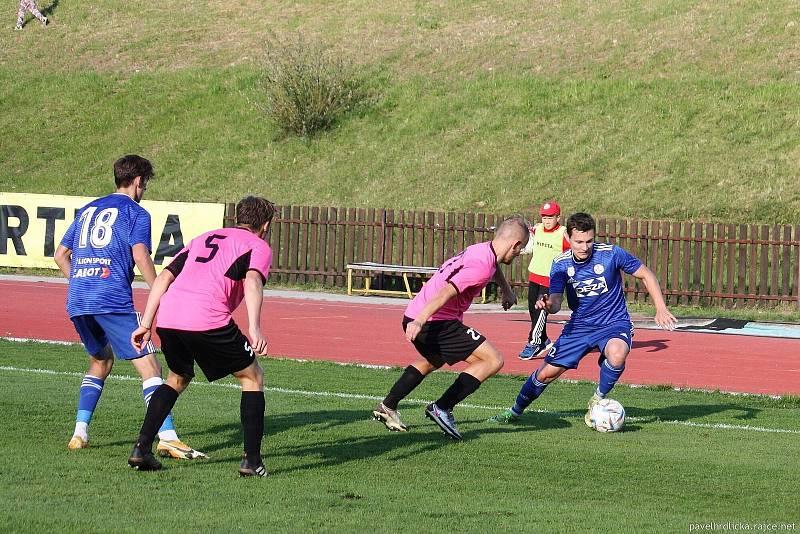 Fotbalisté Valašského Meziříčí zvítězili nad Havířovem 1:0.