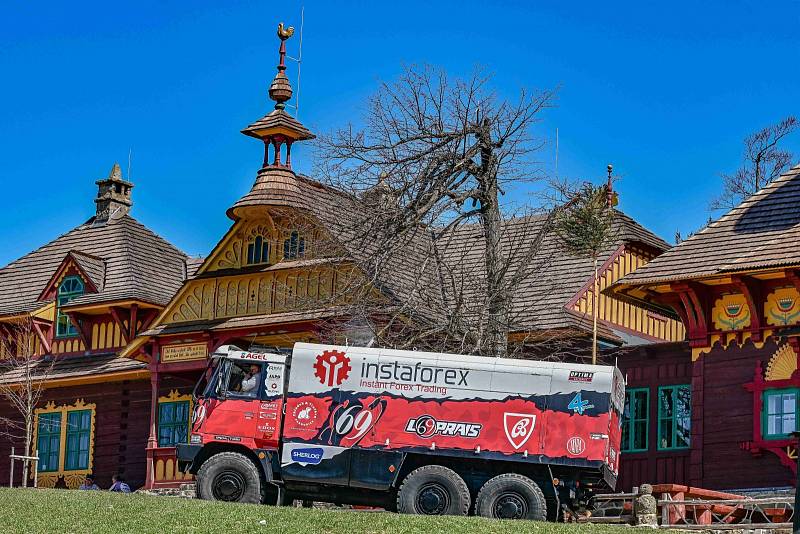 Legendární dakarská Tatra 815 6x6