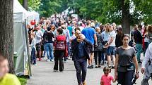 Garden Food Festival 2019 v rožnovském parku.