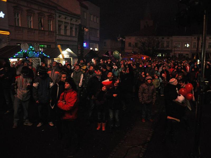 Silvestrovské oslavy ve Vsetíně a Valašském Meziříčí