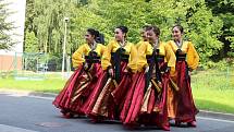 49. Liptálské slavnosti. Tanečníci z čínského souboru Regina Dance Group