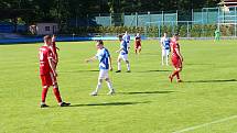 Fotbalisté Vsetína v derby porazili Valašské Meziříčí 2:0.