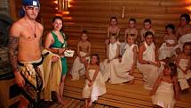 Dětské rituály ve welnes hotelu Horal.