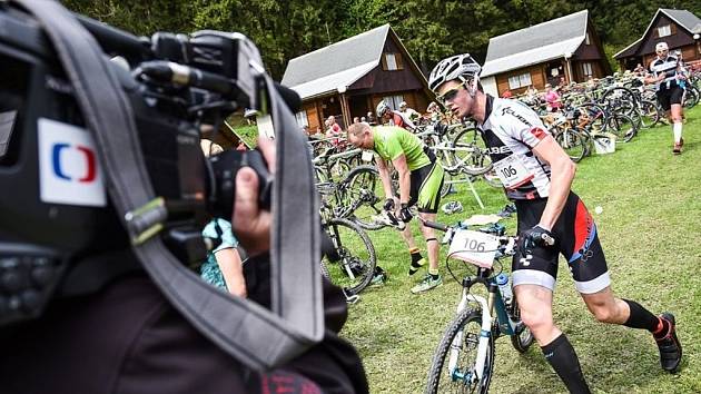 Valachy duatlon 2015 ve Velkých Karlovicích. 