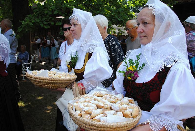 Tradiční krojovaná Anenská pouť v Rožnově pod Radhoštěm; sobota 27. července 2019