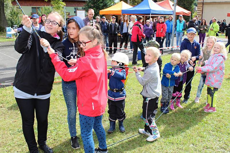 Sedmý ročník hasičské soutěže Vsacká liga TFA skončil v sobotu 22.9. 2018 posledním kolem. Na trať se v závěru vydaly také děti.