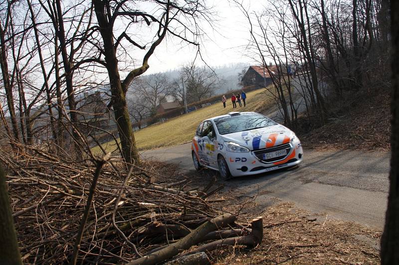 Valašská rally 2018 - 1. etapa  Shakedown, RZ 1 Fulnek, RZ 3 Lešná, RZ 6 Lešná