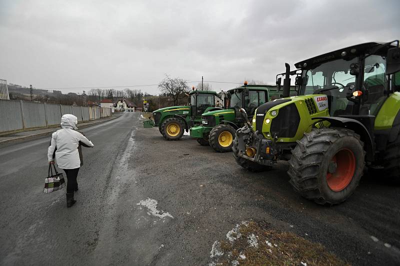 Do protestů proti změnám v rozdělování dotací se ve čtvrtek 20. ledna 2022 zapojili také zemědělci ve Zlínském kraji.