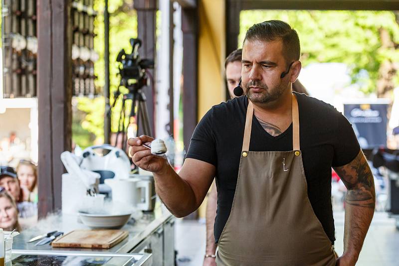 Garden Food Festival 2019 v rožnovském parku.