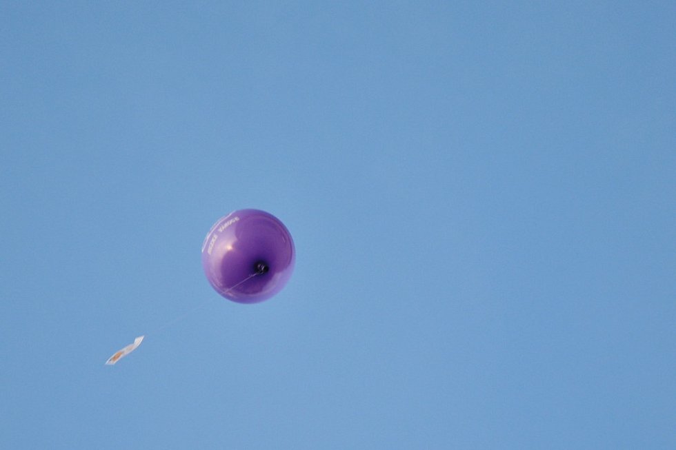 Valašský deník | Rekord ve Vsetíně: vypustili 110 balónků s přáním |  fotogalerie