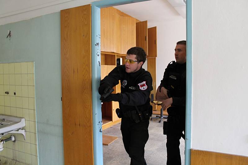 Do budovy bývalého okresního úřadu ve Vsetíně se v úterý 9. května 2017 sjeli strážníci městských policií z Olomouce, Přerova, Rožnova pod Radhoštěm a Valašského Meziříčí. Nechyběli ani policisté a strážníci ze Vsetína.
