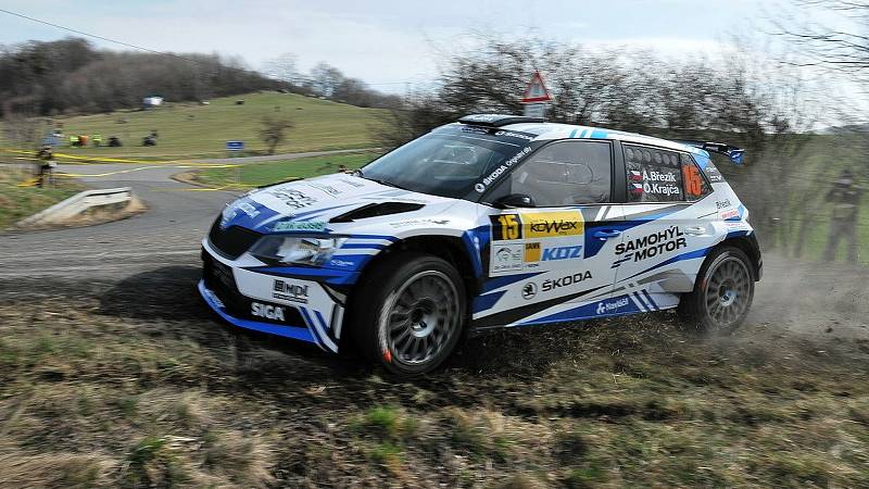 Kowax Valašská rally 2021, první etapa. 27. března 2021