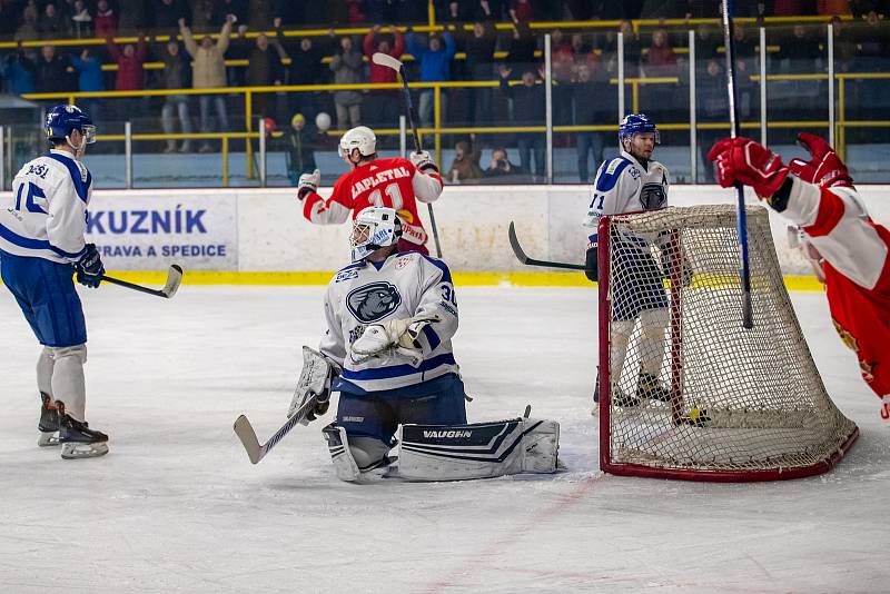 Slezan Opava - HC Bobři Valašské Meziříčí 2:1