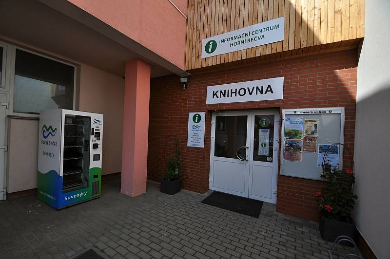 Horní Bečva - knihovna a informační centrum.