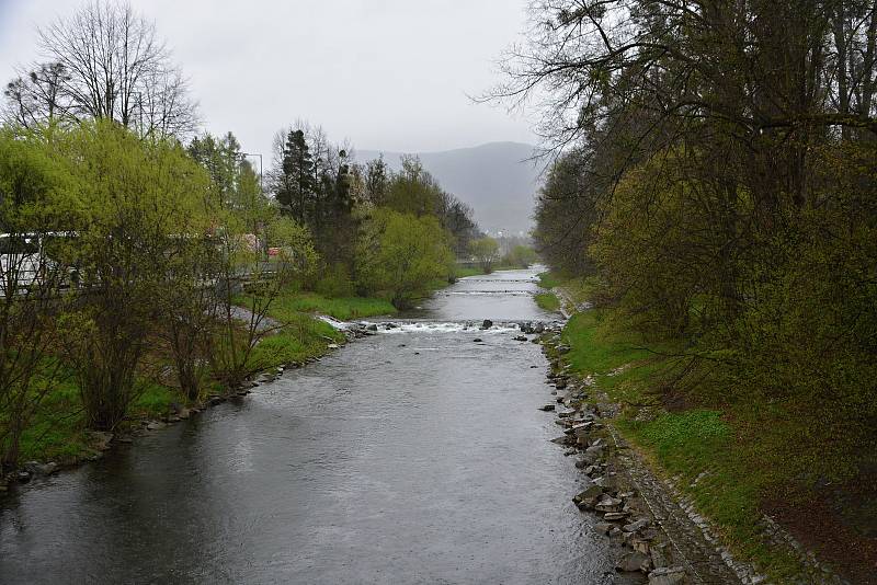 Rožnov pod Radhoštěm je podle místních branou Beskyd a srdcem Valašska. Květen 2021.