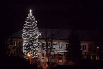 Vánoční strom v Krhové.