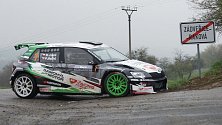 Rallysprint Kopná 2019 - vítězná posádka Jakeš - Machů