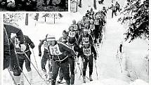VE STOPĚ. Běh na lyžích Valašská „50“ v roce 1981.