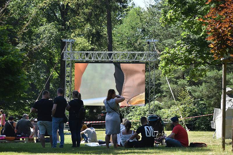 Garden Food Festival Rožnov pod Radhoštěm. Kuchařská show Radek Kašpárek