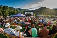 Festival Starý dobrý western na Bystřičce-přehradě na Vsetínsku. Archivní foto.