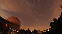 Pozorování padajících hvězd na Hvězdárně Valašské Meziříčí v sobotu 12. srpna 2017