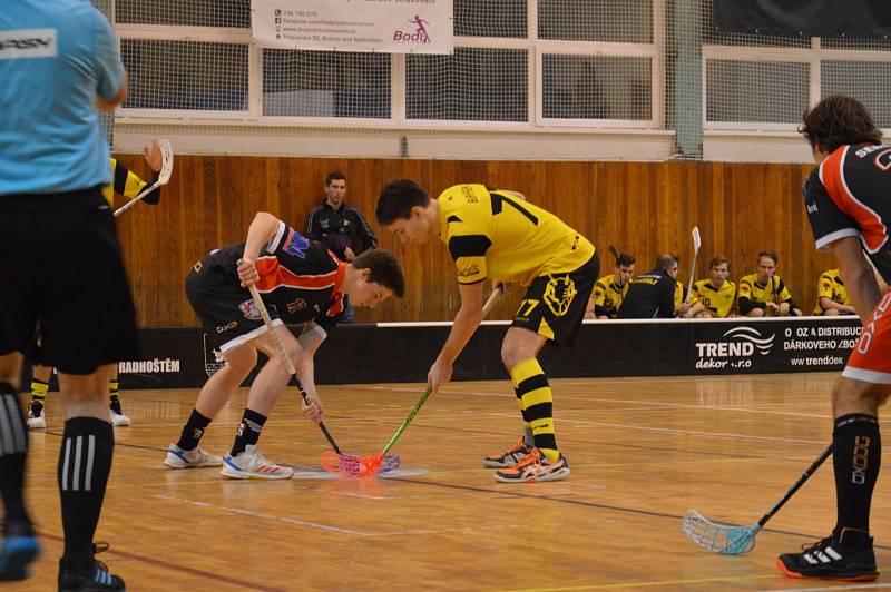 1. florbalová liga mužů Rožnov pod Radhoštěm - Ústí nad Labem