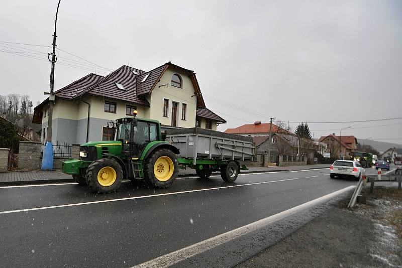 Do protestů proti změnám v rozdělování dotací se ve čtvrtek 20. ledna 2022 zapojili také zemědělci ve Zlínském kraji.