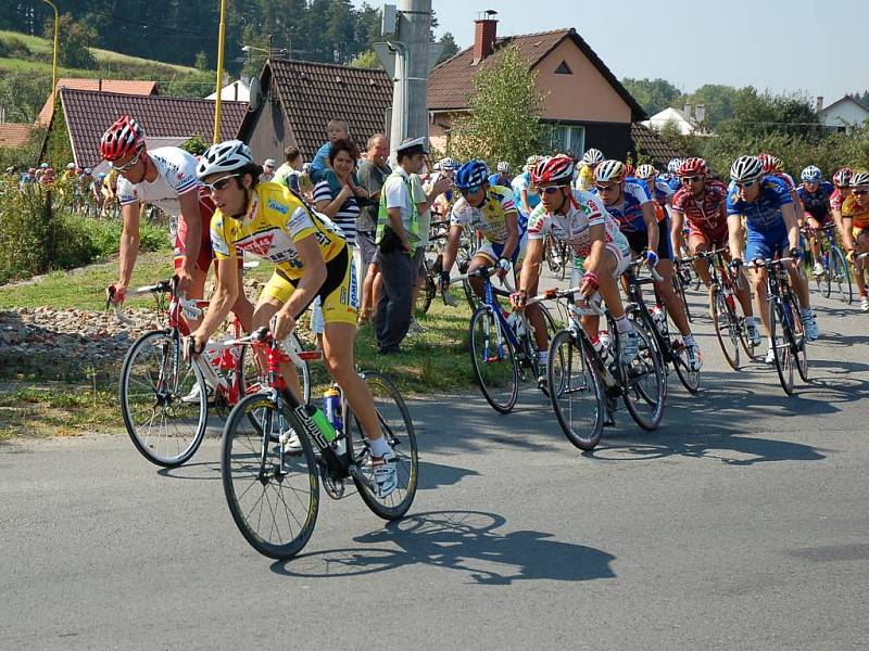 Jedna z etap cyklistického závodu Okolo Slovenska vedla i Horní Lidčí.