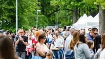 Garden Food Festival 2019 v rožnovském parku.