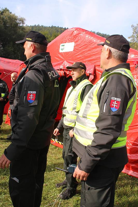 Starý Hrozenkov – Drietoma  mezinárodní taktické cvičení policie Treinčanský  kraj a Zlínský kraj.