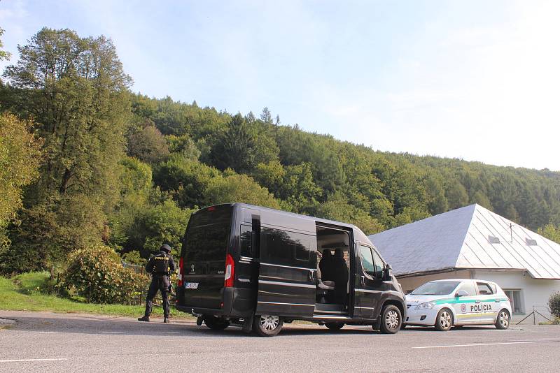 Starý Hrozenkov – Drietoma  mezinárodní taktické cvičení policie Treinčanský  kraj a Zlínský kraj.